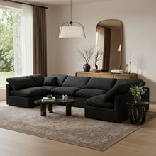 Load image into Gallery viewer, Indulge - Velvet 6 Piece Modular U-Shaped Sectional