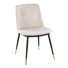 Load image into Gallery viewer, Wanda - Contemporary Chair (Set of 2) - Black / Beige
