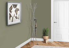 Load image into Gallery viewer, Coat Rack, Hall Tree, Free Standing, 11 Hooks, Entryway, Contemporary & Modern