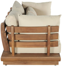 Load image into Gallery viewer, Mirella - 2 Piece Water Resistant Fabric 76" Upholstered Outdoor Patio Modular Loveseat