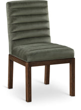 Load image into Gallery viewer, Evelyn - Dining Chair With Brown Legs