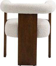 Load image into Gallery viewer, Barrel - Dining Chair - Dark Brown / Cream
