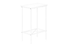 Load image into Gallery viewer, Accent Side Table, Narrow, Small, 2 Tier, Contemporary & Modern