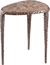 Load image into Gallery viewer, Gild - Aluminum Base And Genuine Marble Top Table - Bronze Finish