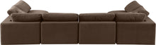 Load image into Gallery viewer, Comfy - 6 Piece Velvet Modular Armless Sectional