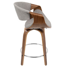 Load image into Gallery viewer, Curvini - Mid Century Modern Counter Stool (Set of 2)