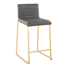 Load image into Gallery viewer, Mason Mara - Contemporary Design Fixed Height Counter Stool (Set of 2)