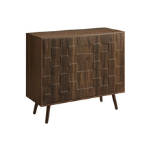 Load image into Gallery viewer, Accent Chest, Storage Cabinet With Adjustable Shelf - Walnut
