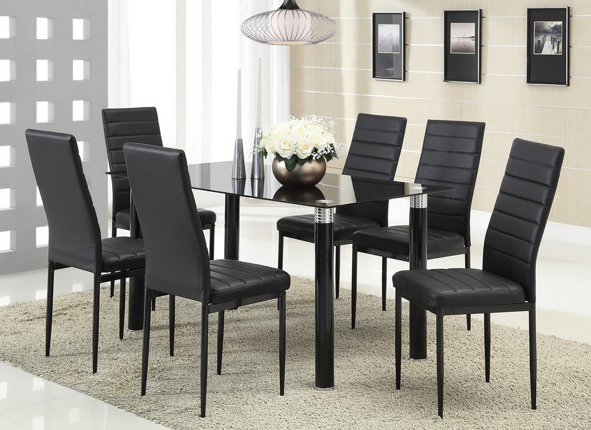 D635 - Dining Table - Black