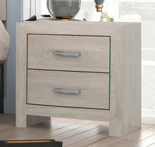 Load image into Gallery viewer, Jaylen 2 Drawer Nightstand in Gray