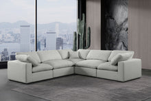 Load image into Gallery viewer, Comfy - 5 Piece Linen Modular Corner Sectional