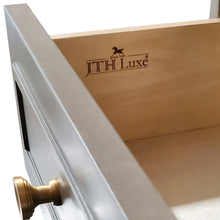 Load image into Gallery viewer, Dauphin - Handpainted Entryway Storage Cabinet - Gray Cashmere