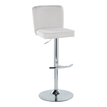 Load image into Gallery viewer, Henry - Contemporary Adjustable Barstool With Swivel & Rounded T Footrest (Set of 2)