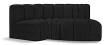 Load image into Gallery viewer, Arc - Boucle Fabric 3 Piece Modular L-Shaped Sofa