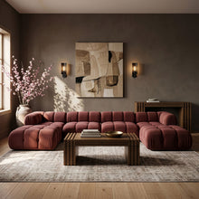Load image into Gallery viewer, Orin - Velvet 6 Piece Modular Double Chaise Sectional