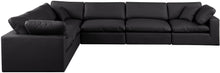 Load image into Gallery viewer, Comfy - 6 Piece Faux Leather Modular Corner Sectional