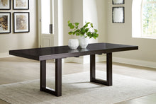 Load image into Gallery viewer, Neymorton - 7 Pc. - Rectangular Extension Table, 6 Side Chairs - Dark Grayish Brown