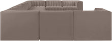 Load image into Gallery viewer, Rummi - Velvet Performance Fabric Upholstered 10 Piece Modular Sectional