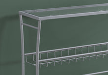 Load image into Gallery viewer, Accent Console Table For Entryway, Contemporary & Modern - Silver