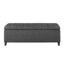 Load image into Gallery viewer, Elegant Design Tufted Top, Soft Close Storage Bench