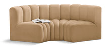 Load image into Gallery viewer, Arc - Velvet 3 Piece Modular U-Shaped Sofa