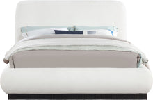 Load image into Gallery viewer, Rigby - Linen Bed With Black Base