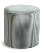 Load image into Gallery viewer, Roy - Round Microsuede Ottoman / Stool