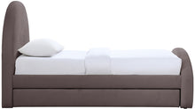 Load image into Gallery viewer, Andaz - Chenille Fabric Upholstered Trundle Bed