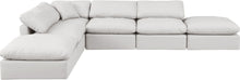 Load image into Gallery viewer, Indulge - Faux Leather 6 Piece Modular Armless Sectional