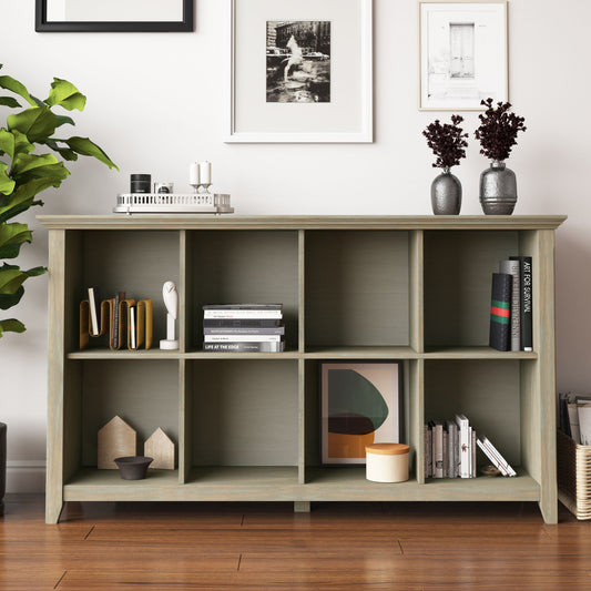 Acadian - 8 Cube Storage Sofa Table - Light Brown - Ego Home Furniture