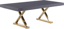 Load image into Gallery viewer, Excel - Extendable Dining Table with Gold Base