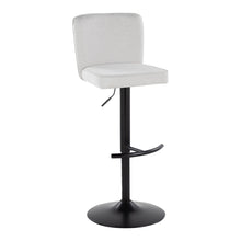 Load image into Gallery viewer, Henry - Contemporary Adjustable Barstool & Swivel With Rounded T Footrest (Set of 2)