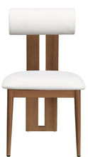 Load image into Gallery viewer, Dario - Faux Leather Dining Chair With Brown Frame (Set of 2)