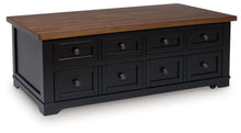 Load image into Gallery viewer, Wildenauer - Lift Top Cocktail Table - Brown / Black