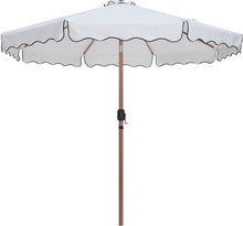 Load image into Gallery viewer, Amalfi - Patio Umbrella - Black Base / Light Brown Pole