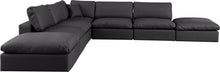 Load image into Gallery viewer, Comfy - 7 Piece Faux Leather Modular Corner Sectional
