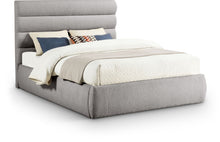 Load image into Gallery viewer, Adam - Boucle Fabric Bed With 52" Headboard