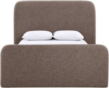 Load image into Gallery viewer, Fira - Linen Textured Fabric Upholstered Bed