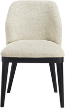 Load image into Gallery viewer, Valeo - Linen Textured Fabric Upholstered Dining Chair (Set of 2) - Painted Black Base