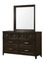 Load image into Gallery viewer, Merlot - Square Mirror - Mahogany