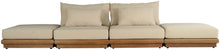 Load image into Gallery viewer, Mirella - 4 Piece Water Resistant Fabric Outdoor Patio Modular Sectional