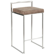 Load image into Gallery viewer, Fuji - Contemporary Elegant Stackable Counter Stool Set