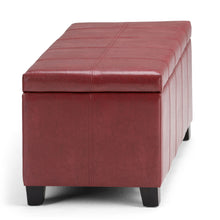 Load image into Gallery viewer, Dover - Upholstered Storage Ottoman Bench
