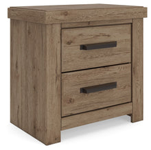 Load image into Gallery viewer, Oliandon - Two Drawer Night Stand - Light Brown
