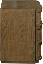 Load image into Gallery viewer, Tiberio - Oak Veneer And Solid Wood Nightstand