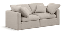 Load image into Gallery viewer, Indulge - Linen 2 Seat Modular Sofa