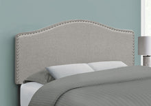 Load image into Gallery viewer, Full Size, Bed Headboard Only Upholstered, Transitional - Gray