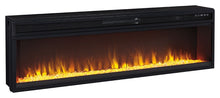 Load image into Gallery viewer, Entertainment Accessories - Wide Fireplace Insert - Black