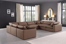 Load image into Gallery viewer, Comfy - 8 Piece Faux Leather Modular Sectional