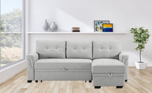 Load image into Gallery viewer, Destiny - Reversible Sleeper Sectional Sofa With Storage Chaise